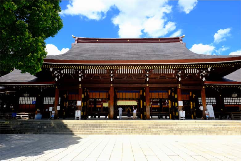 大正9年に創建された明治神宮